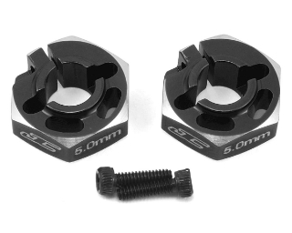 Picture of JConcepts B6/B6D 5.0mm Aluminum Lightweight Clamping Wheel Hex (2) (Black)