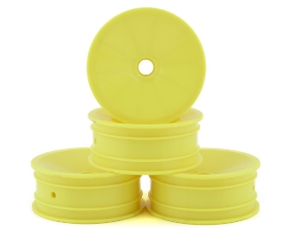 Picture of JConcepts Mono 2.2 Bearing Front Wheels (Yellow) (4) (RC10)