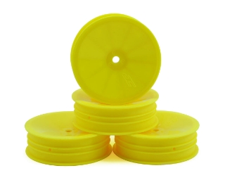 Picture of JConcepts 12mm Hex Mono 2.2 "Slim" Front Wheels (4) (B6/RB6/SRX2/YZ2) (Yellow)