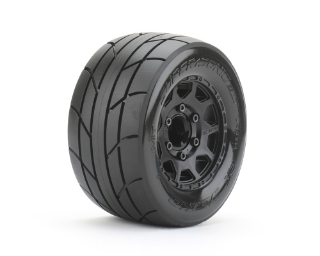 Picture of JetKO Tires 1/10 MT 2.8 Super Sonic Tires Mounted on Black Claw Rims, Medium Soft, 14mm Hex, for Arrma