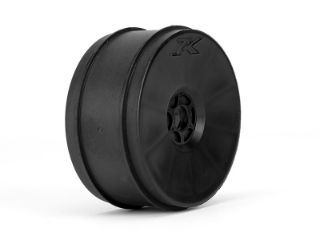 Picture of JetKO Tires 1/8 Buggy Dish Wheels, Black (4)