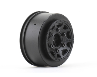 Picture of JetKO Tires 1/10 SC Wheels, Black, 12mm, 1/2 offset Wide for Traxxas Slash 2WD Front (4)
