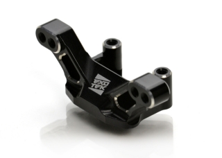Picture of 22S HD Front Camber Block, 7075 Black with Silver