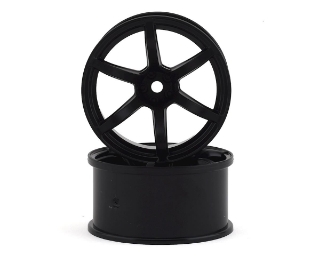Picture of Yokomo 12mm Hex Racing Performer Drift Wheels (Black) (2)