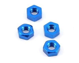 Picture of Yokomo 3mm Aluminum Nut (Blue) (4)