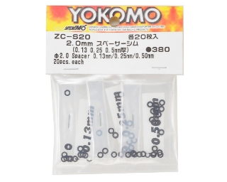 Picture of Yokomo 2.0mm Shim Spacer Set (0.13mm, 0.25mm & 0.50mm)