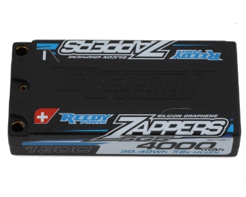 Image de Reedy Zappers HV SG5 2S Shorty 130C LiPo Battery (7.6V/4000mAh) w/5mm Bullets