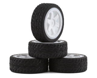 Picture of Team Associated Reflex 14R Hoonitruck Pre-Mounted Tires (Rubber)