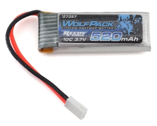 Picture of Reedy WolfPack 1S LiPo 10C Battery Pack w/Micro Connector (3.7V/520mAh)
