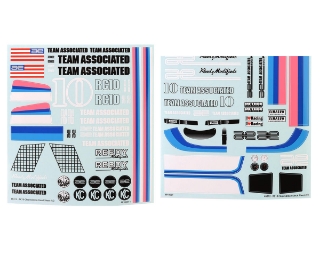 Picture of Team Associated RC10CC Decal Sheets