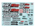 Picture of Team Associated RC10 SC6.2 Decal Sheet