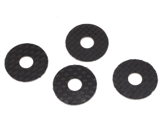 Picture of 1UP Racing 6mm Carbon Fiber Body Washers (4)