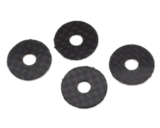 Picture of 1UP Racing 5mm Carbon Fiber Body Washers (4)