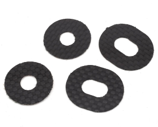 Picture of 1UP Racing Carbon Fiber 1/8 Offroad Body Washers (4)