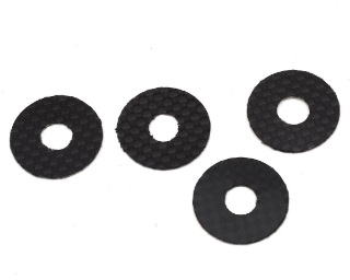 Picture of 1UP Racing Carbon Fiber 1/8 On-Road Body Washers (4)
