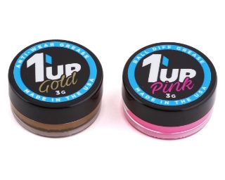 Picture of 1UP Racing Pro Ball Differential Grease Combo (Gold & Pink)