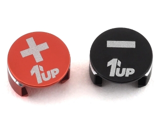 Picture of 1UP Racing LowPro Bullet Plug Grips (Black/Red)
