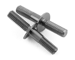 Picture of 1UP Racing 1/10 Off Road & Drag Perfect Center Titanium Lower Shock Screws (2)
