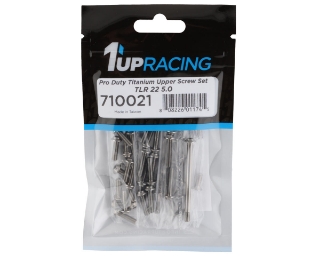 Picture of 1UP Racing TLR 22 5.0 Pro Duty Titanium Upper Screw Set