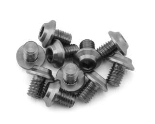 Picture of 1UP Racing Titanium Pro Duty LowPro Head Screws (10) (3x4mm)