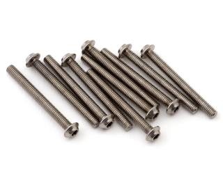 Picture of 1UP Racing Titanium Pro Duty LowPro Head Screws (10) (3x28mm)
