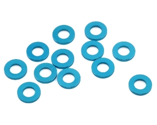 Picture of 1UP Racing 3x6mm Precision Aluminum Shims (Blue) (12) (0.75mm)