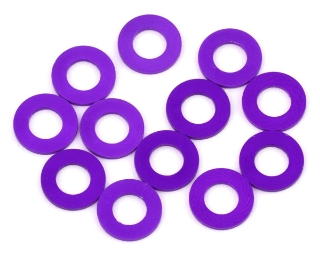 Picture of 1UP Racing 3x6mm Precision Aluminum Shims (Purple) (12) (0.25mm)