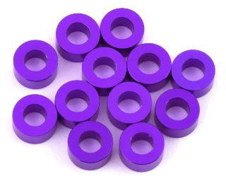Picture of 1UP Racing 3x6mm Precision Aluminum Shims (Purple) (12) (2.5mm)