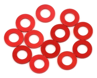 Picture of 1UP Racing 3x6mm Precision Aluminum Shims (Red) (12) (0.25mm)
