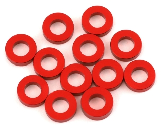 Picture of 1UP Racing 3x6mm Precision Aluminum Shims (Red) (12) (1mm)