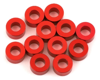 Picture of 1UP Racing 3x6mm Precision Aluminum Shims (Red) (12) (2.5mm)