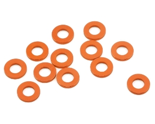 Picture of 1UP Racing 3x6mm Precision Aluminum Shims (Orange) (12) (0.75mm)