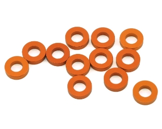 Picture of 1UP Racing 3x6mm Precision Aluminum Shims (Orange) (12) (1.5mm)