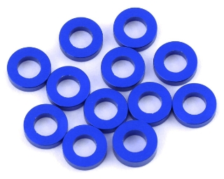 Picture of 1UP Racing 3x6mm Precision Aluminum Shims (Dark Blue) (12) (1mm)