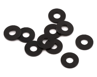 Picture of 1UP Racing 3x8mm Precision Aluminum Shims (Black) (10) (0.75mm)