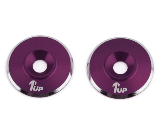 Picture of 1UP Racing 3mm LowPro Wing Washers (Purple Shine) (2)