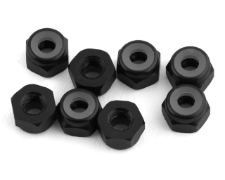 Picture of 1UP Racing 3mm Aluminum Locknuts (Black) (8)