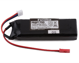 Picture of Futaba 2S LiFe Flat Receiver Battery Pack (6.6V/1700mAh)
