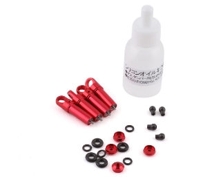 Picture of Kyosho Mini-Z MX-01 Aluminum Oil Shock Set (Red) (4)