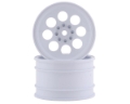 Picture of Kyosho Optima 8 Hole 50mm Wheel w/12mm Hex (White) (2)