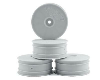 Picture of DE Racing Speedline 2.2 4WD Buggy Front Wheel (4) (White) (22-4/EB410)