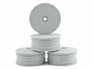 Picture of DE Racing Speedline 2.2 4WD Buggy Front Wheel (White) (4) (B74) w/12mm Hex