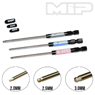 Bild von MIP Speed Tip Ball End Hex Wrench (3) (2.0, 2.5 & 3.0mm)