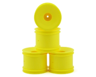 Picture of DE Racing 12mm Hex "Speedline" 2.2" 1/10 Stadium Truck Wheel (Yellow) (4) (T4.2)