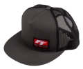 Picture of Team Associated Factory Team Logo "Flatbill" Trucker Hat (Black/Grey)