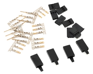 Picture of ProTek RC Futaba & JR Style "Locking" Servo Connectors (4 Pair)