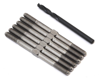 Picture of Lunsford 3.5mm "Super Duty" Yokomo YZ-2 DTM 2 Titanium Turnbuckle Kit