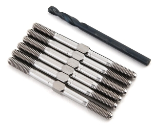 Picture of Lunsford Associated RC10B6.2 "Super Duty" Titanium Turnbuckle Kit