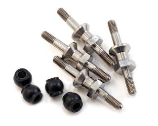 Picture of Lunsford Tekno EB410 Titanium Shock Mounts w/Bushings (4)