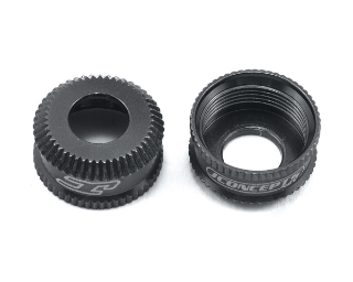 Picture of JConcepts Fin Aluminum VCS Shock Bottom Cap (Black) (2)